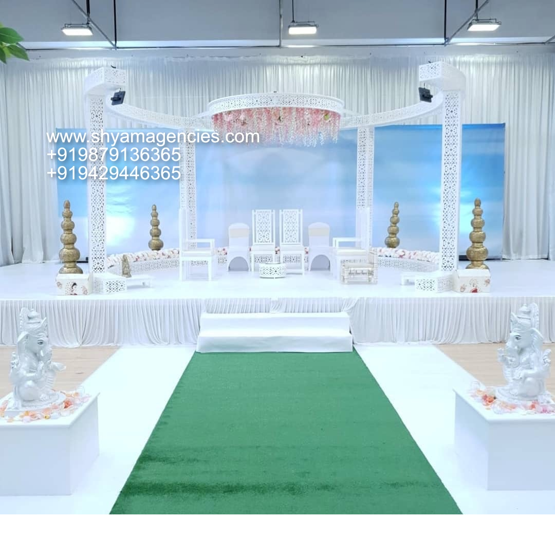 Indian wedding floral mandap - Theme Wedding Mandap by Shyam Agencies