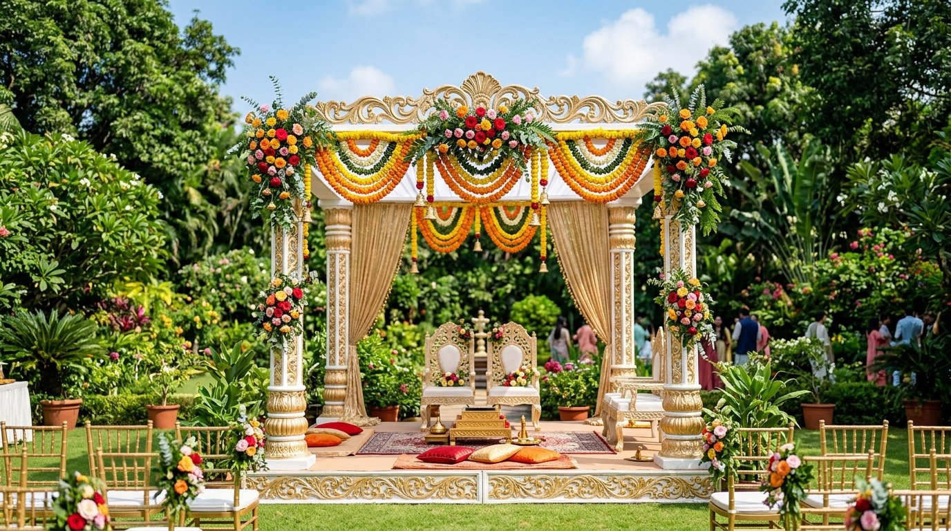 Fibre wedding mandap exporter guide