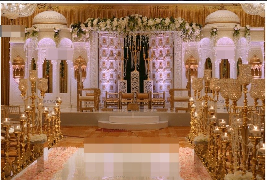 Indian wedding mandap decoration - Crystal Wedding Mandap by Shyam Agencies